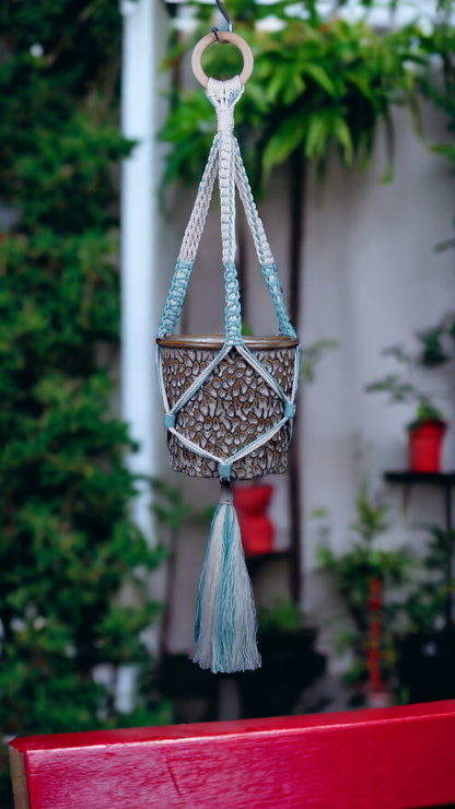 Macrame Plant Hanger - Bohemian Bliss - 30 inches